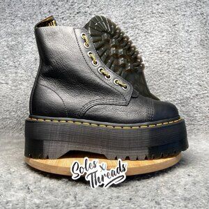 Dr. Martens Sinclair Max Platform Boots Size 8 Women Black
